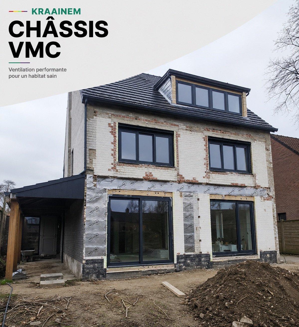 Châssis et VMC à Kraainem par ABC Reno